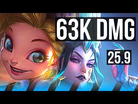 ZOE vs SYNDRA (MID) | 24/1/7, Legendary, 10 solo kills, 63k DMG, 4k comeback | NA Master | 25.9