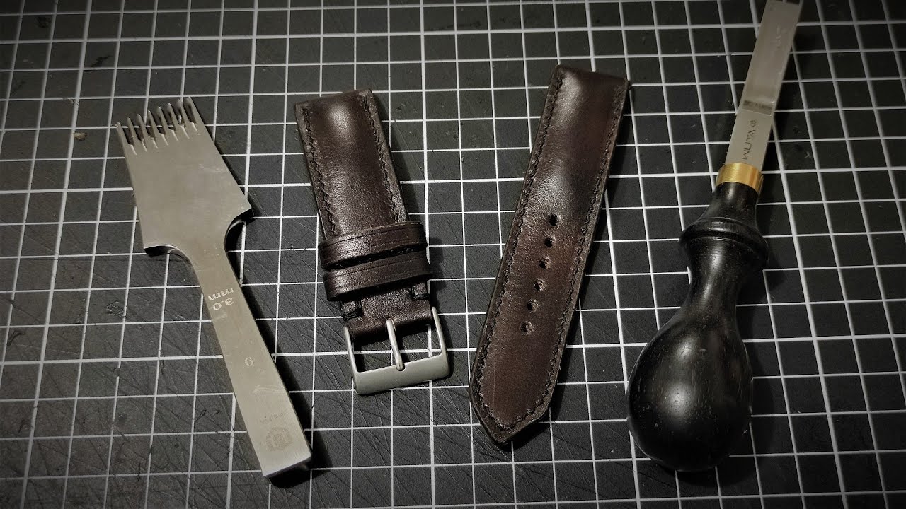 Watch Tutorial Como hacer correa para reloj formal en piel PWS-00A Now Tutorial Como hacer correa para reloj formal en piel PWS-00A