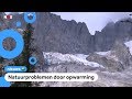 Gletsjer van de Mont Blanc smelt, net als op veel andere plekken