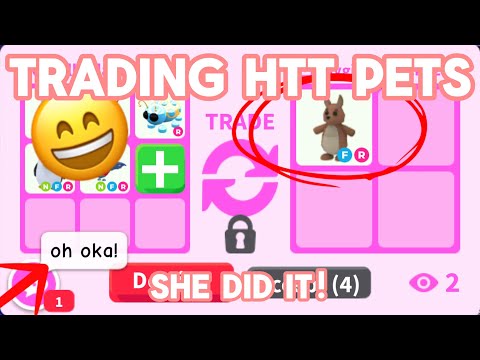 🔥How to Trade HTT Pets In ADOPT ME! Growing My Inventory! Adopt me Trading! Roblox!