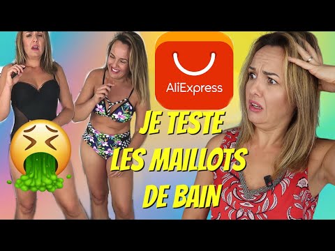 JE TESTE LES MAILLOTS DE BAIN ALIEXPRESS!!