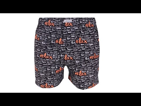 Trenkoslipy s relaxačním tiskem pro muže Andrie PS 5681 orange