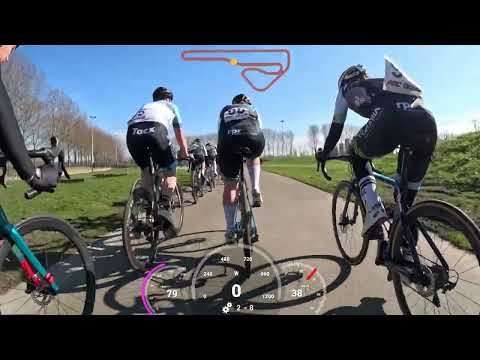 Crit Cycling Race || GoPro FPV footage || C6 series Cat C @PRC Delta (Netherlands)