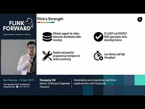 Developing and operating real-time applications with Oceanus - Xiaogang Shi