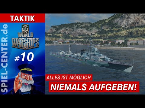 World of Warships Taktik-Tipp #10 : Niemals aufgeben | deutsch