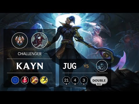 Kayn Jungle vs Karthus - EUW Challenger Patch 9.9