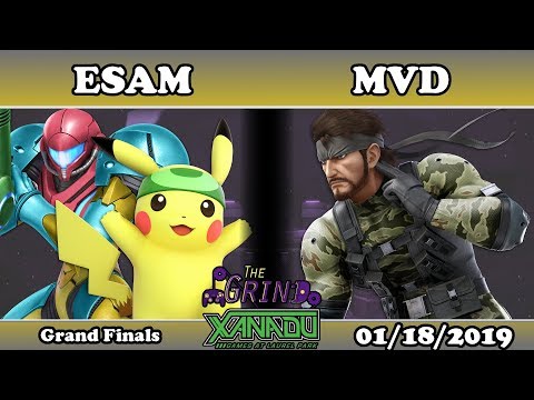 The Grind 60 ESAM (Pikachu, Samus) vs MVD (Snake) Grand Finals