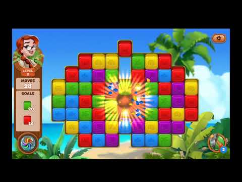 Lost Island Blast Adventure Level 8 NO BOOSTERS - A S GAMING