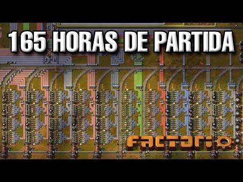My 165-hour Factorio session