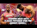 Dubai Vlog : Classic Physique Back Workout with IFBB Pro DARREN FARRELL