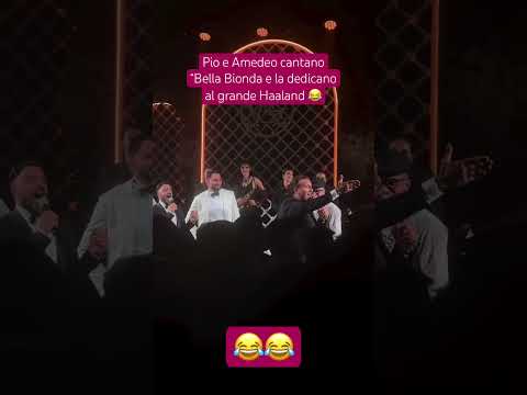 Pio e Amedeo al matrimonio di #donnarumma