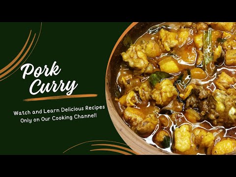 Sri lankan style pork curry
