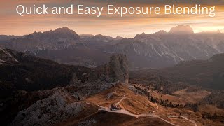 Quick and Easy Exposure Blending in Photoshop