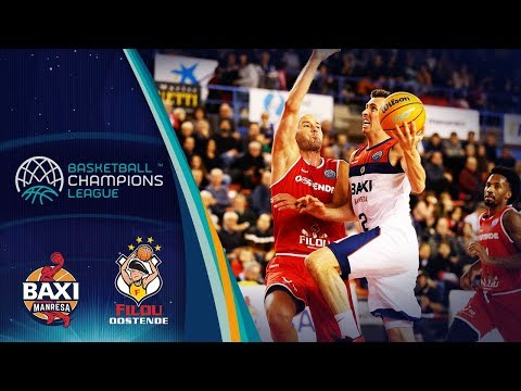 BAXI Manresa v Filou Oostende - Full Game - Basketball Champions League 2019-20