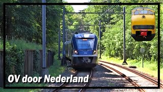 NS SNG trein 2723 halteert op station Overveen!
