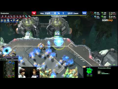 Maru vs Classic TvP Code S Group B Match 1, 2015 HOT6 GSL Season 3   StarCraft 2