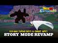 Gohan Turns Into A Great Ape Dragon Ball Z Sparking Zero Story Mode Revamp