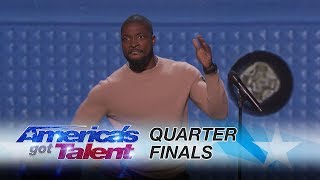 Preacher Lawson: Comedian Covers Clapping to Smartphones - America&#39;s Got Talent 2017