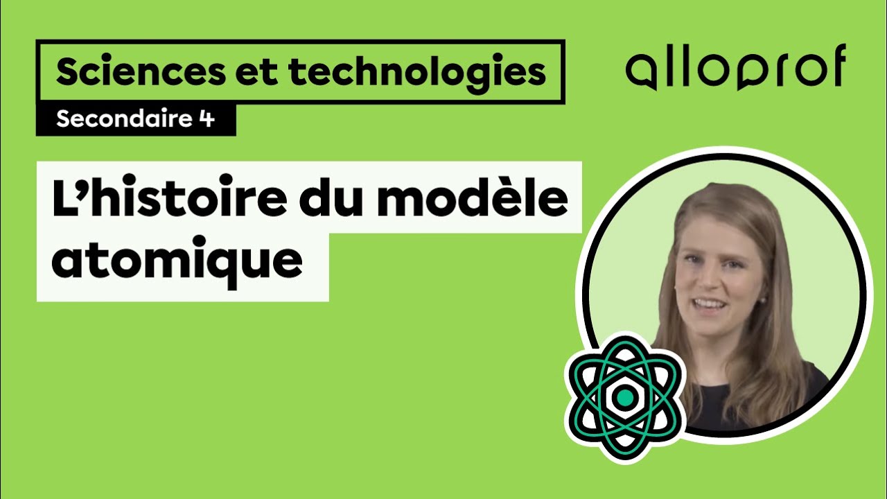L'histoire du modèle atomique