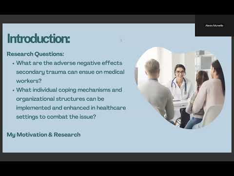 <p><strong style="color: rgb(0, 0, 0);">The Desensitization and Secondary Trauma of Medical Workers</strong></p>