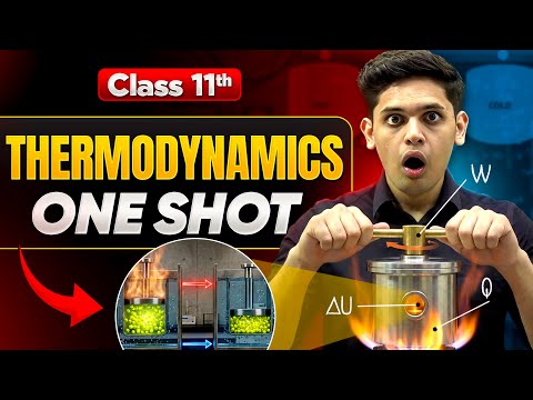 Thermodynamics🔥 | CLASS 11 Physics | Complete NCERT Chapter |Prashant Kirad