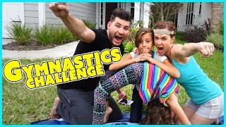 GYMNASTICS CHALLENGE | FAMILY EDITION | SMELLY BELLY TV