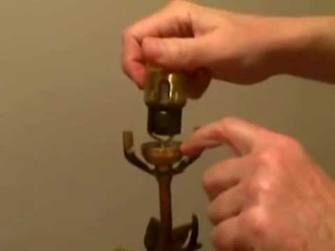 Wiring a lamp - wire a lamp socket