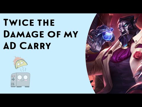 Twice the Damage of my AD Carry as Galio Support