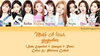 gugudan - Make A Wish (소원 들어주기) [Sub. Español + Hangul + Rom] Color & Picture Coded