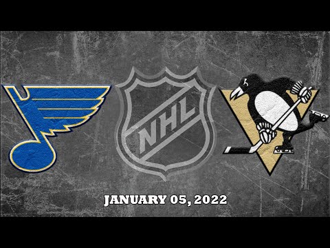 NHL Blues vs Penguins | Jan.05, 2022