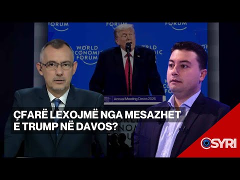 INTERVISTA/ Çfarë lexojmë nga mesazhet e Trump në Davos?