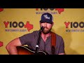 Riley Green "In Love By Now" acoustic Live at Y100 August 16, 2018