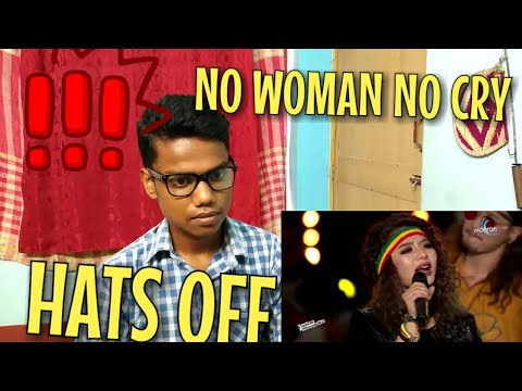 Indian Reacting To:Munguntulga vs Nomin - No Woman No Cry - The Battle - The Voice of Mongolia 2018