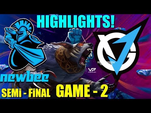 NEWBEE vs VGJ. Thunder - ImbaTV H-Cup (好汉杯) Season 9, Semi Final - BO3 - GAME 2