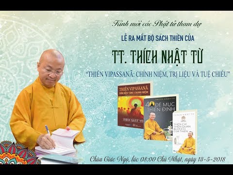 Lễ ra mắt bộ sách Thiền của TT. Thích Nhật Từ