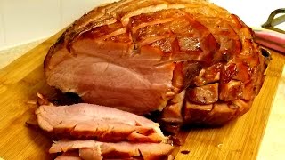How to bake a Ham in an Oven Bag | Easy Glazed Ham Recipe