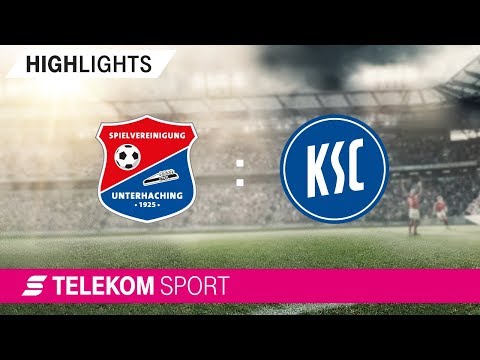 SpVgg Unterhaching – Karlsruher SC | Spieltag 13, 18/19 | Telekom Sport