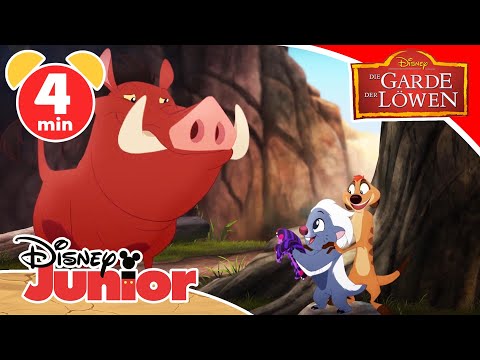 🐾 Die Garde der Löwen - Clip: Banga trifft Timon & Pumbaa | Disney Junior