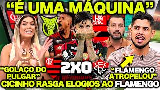 CICINHO FICA de BOCA ABERTA com o FLAMENGO e RENATA FAN RASGA ELOGIOS ! "O MENGÃO É UMA MÁQUINA"
