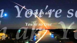 Joseph Arthur - You&#39;re so true(lyrics)