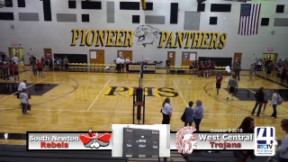 Volleyball Sectional West Central vs South Newton