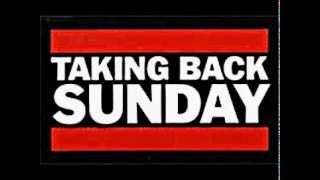 Taking Back Sunday - Timberwolves at New Jersey (lyrics)