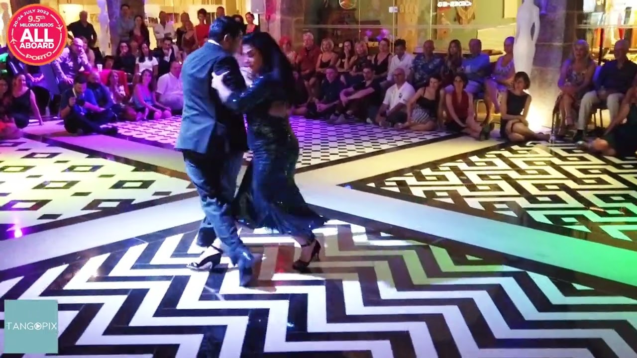 Milongueros All Aboard - Maria Ines Bogado & Julio Saavedra dance Juan D'Arienzo - Valsecito Criollo