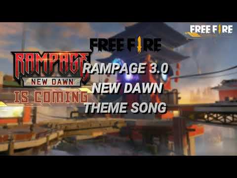 FREE FIRE|| RAMPAGE 3.0 THEME SONG LYRIC