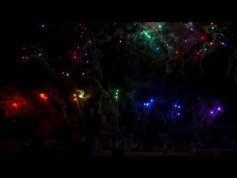 Vuurwerkfestival Knokke-Heist 2017 Parente Fireworks [Italië/Italy] 4K