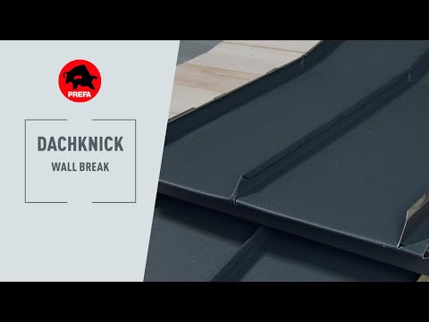 PREFA Schulungsvideo | 1.1.4 Dachknick