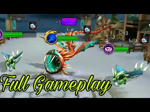 Drill:Aerial Outlook Full Gameplay - New Gauntlet Event - Dragons:Rise of Berk
