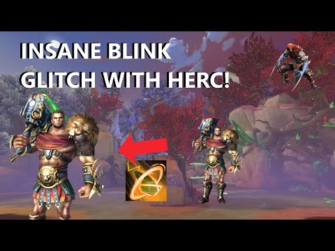 THIS BLINK GLITCH WITH HERCULES IS HILARIOUS - Grandmasters Ranked 1v1 Duel - SMITE