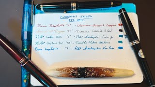 The fountain pen and MANY more goodies I bought for my birthday!
