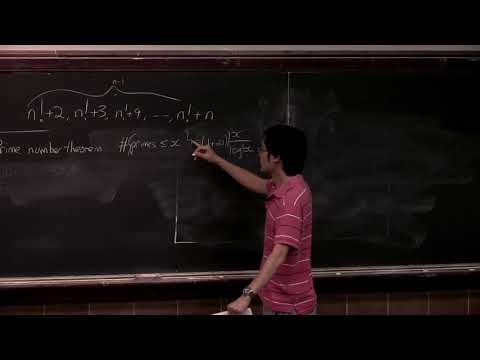 Terry Tao, Ph D  Small and Large Gaps Between the Primes